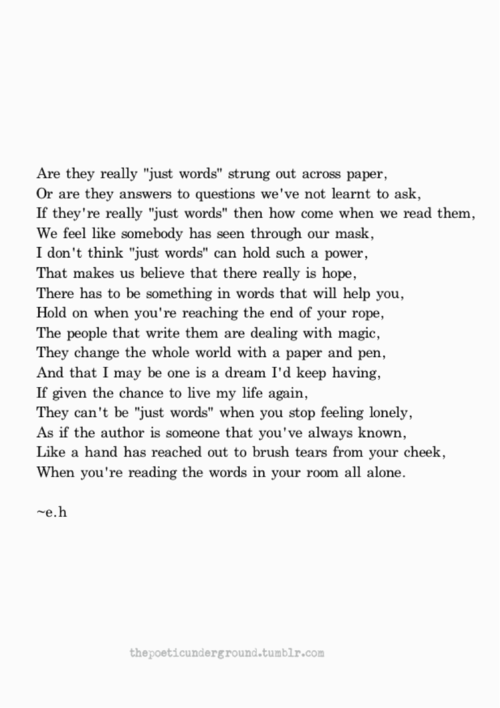 thinking of you short poems