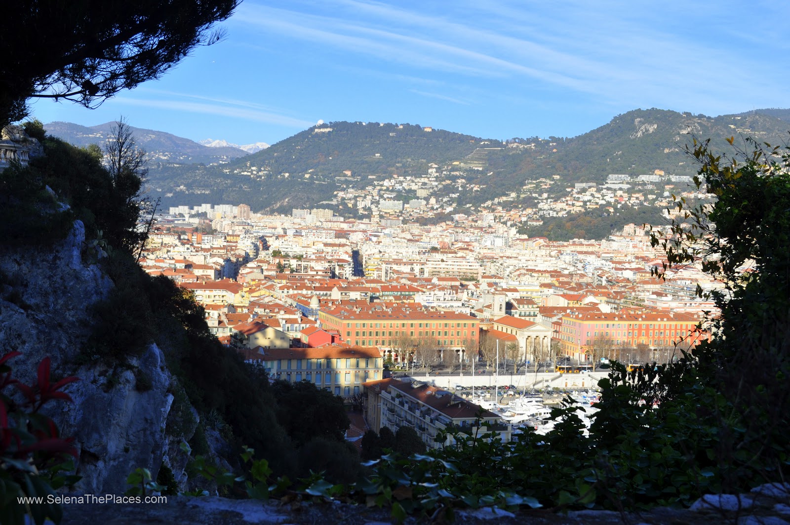 Castle Hill in Nice, France