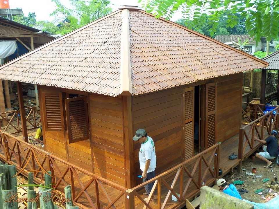 Desain rumah kayu tradisional