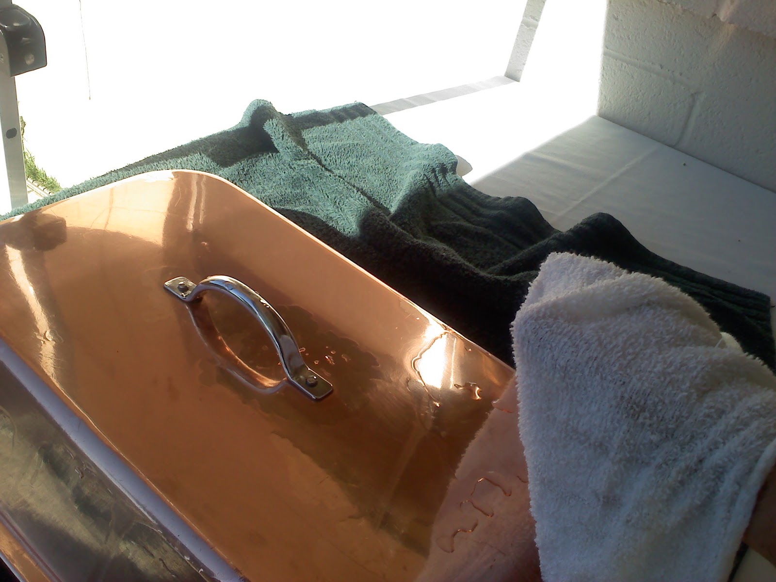 Speaking of That How to Clean a Copper Chafing Dish