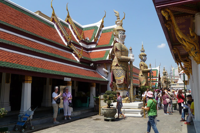 Teren świątyni w Bangkoku