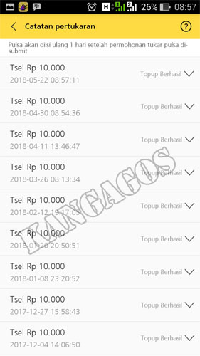 Tukar pulsa gratis Casheasy Tukar pulsa gratis Casheasy