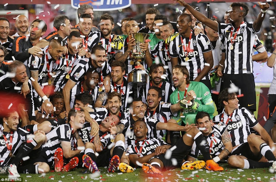 FOTO La Juventus ha vinto la sua decima Coppa Italia