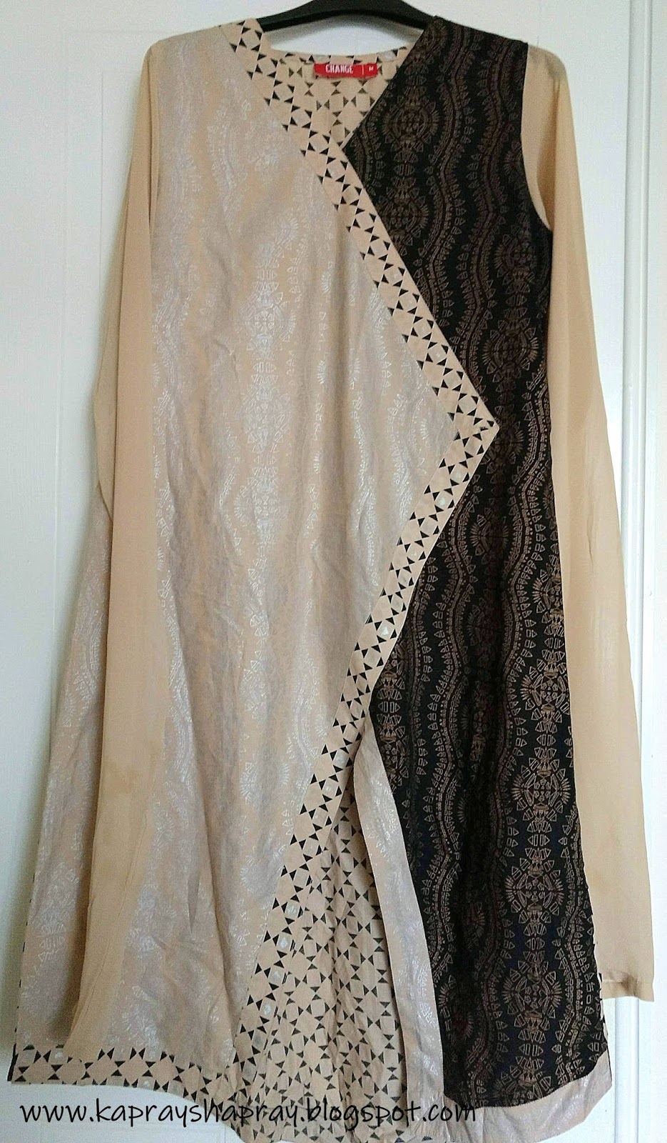 black kurta outfit