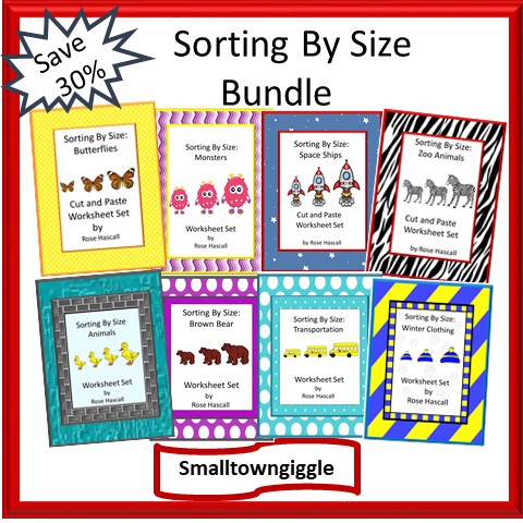 Sorting by Size. Bundle