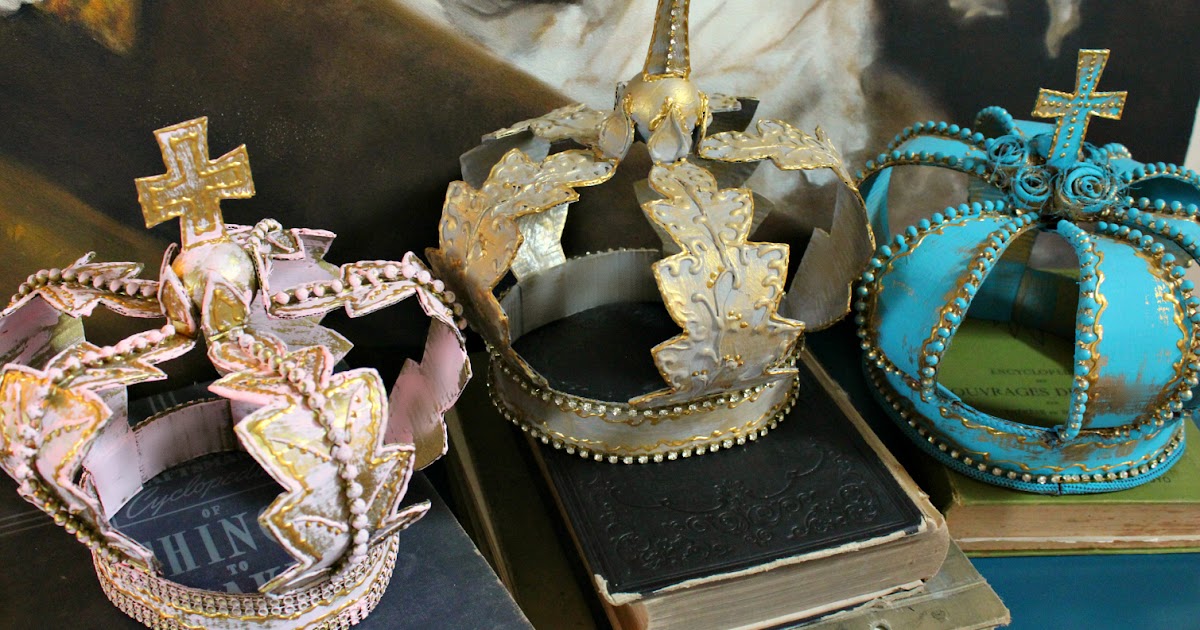 Mark Montano Patterns for Cardboard Crowns