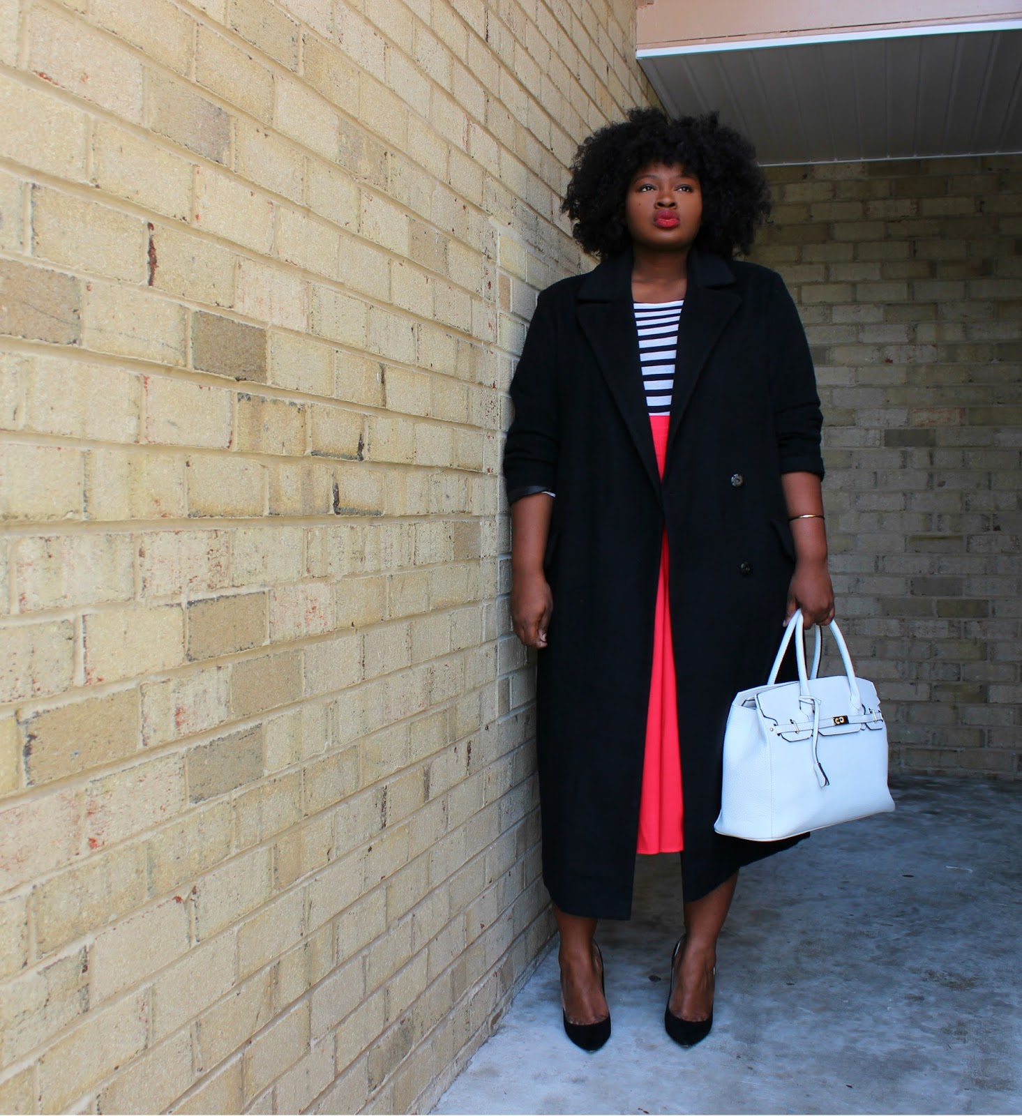 Red Culottes & Long Line Coat : 3 Ways to Standout at Work - SUPPLECHIC