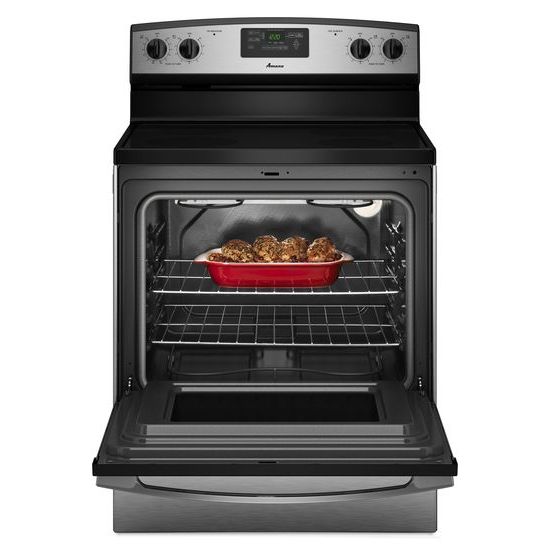 Appliance Direct Amana Stainless Steel Stove SelfCleaning 4.8 Cu Ft