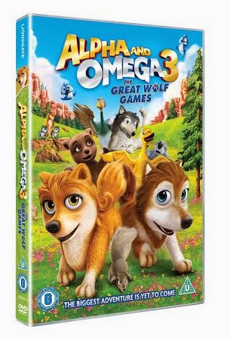 Alpha and omega 3 the great wolf games DVD movie review