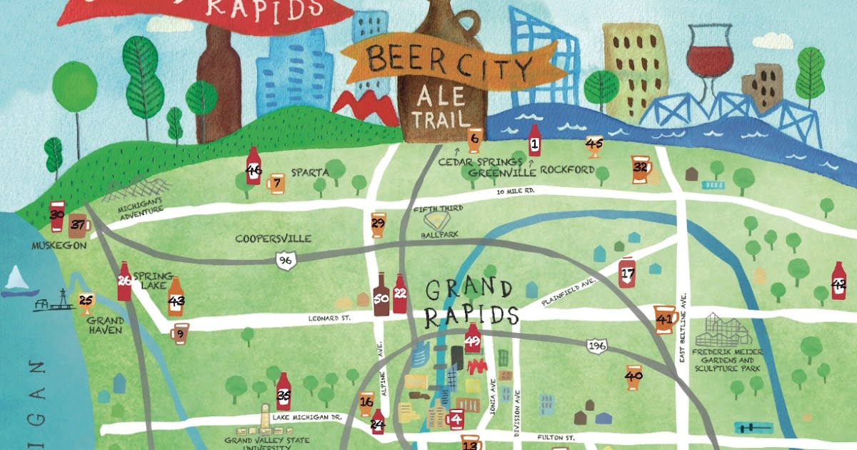 Life in the Mitten Grand Rapids Beer City Ale Trail