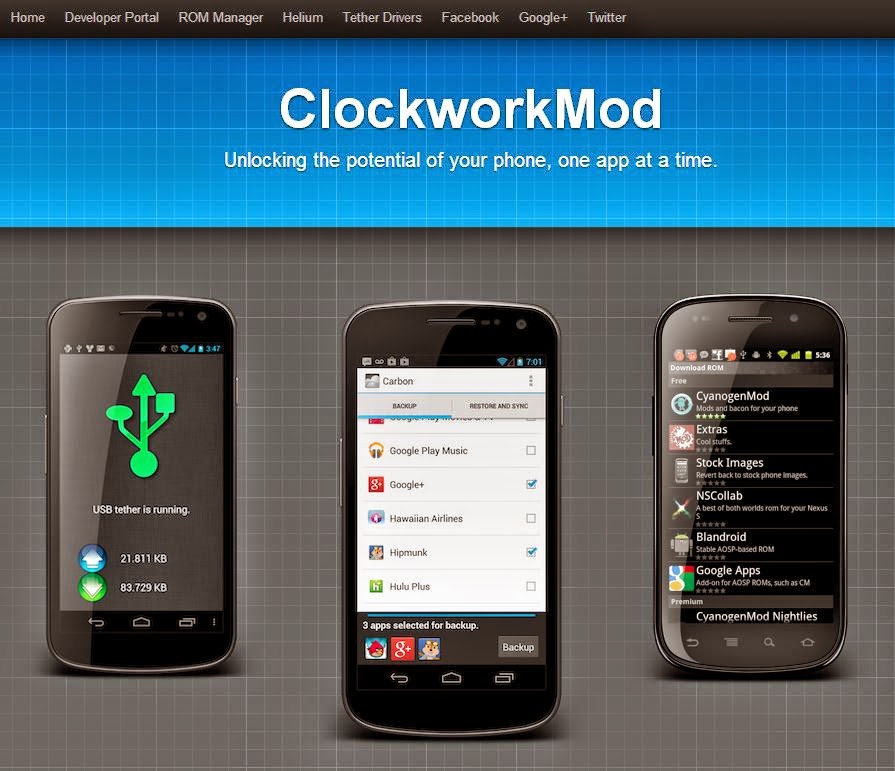 Cwm Clockworkmodでのカスタムromの書き込み Rom焼き Nexus端末など Andmem