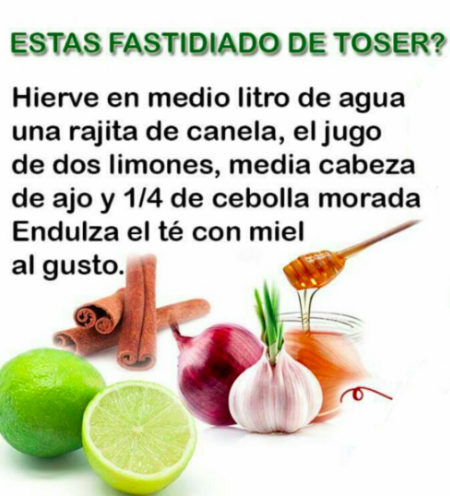 Tos con flema sabor a metal