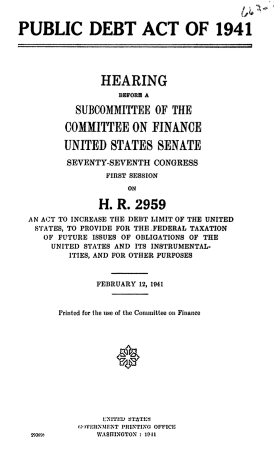 Viable Opposition A History Of Washington S Debt Ceiling