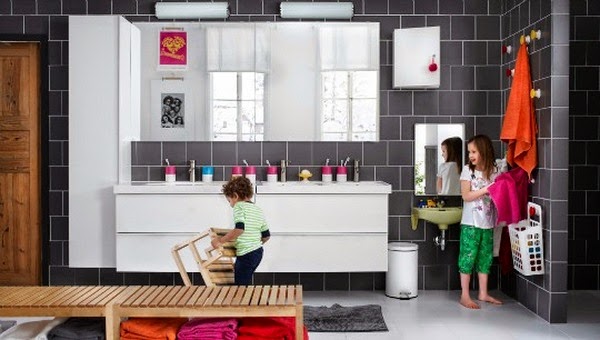 Renew the bathroom with Ikea