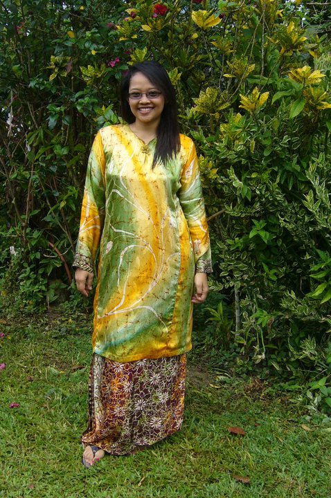 Baju Kurung Satin 786 | Malaysian Baju Kurung