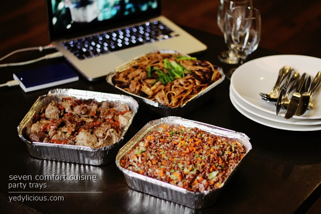Seven Comfort Cuisine Healthy Party Food Trays in Manila Blog Review Menu Delivery Contact No Facebook Manila Catering Party Food Package Services YedyLicious Manila Food Blog