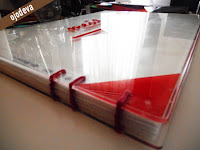 transparent porfolio album transparente