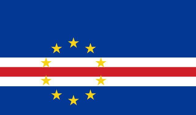 Bendera identitas negara Tanjung Verde