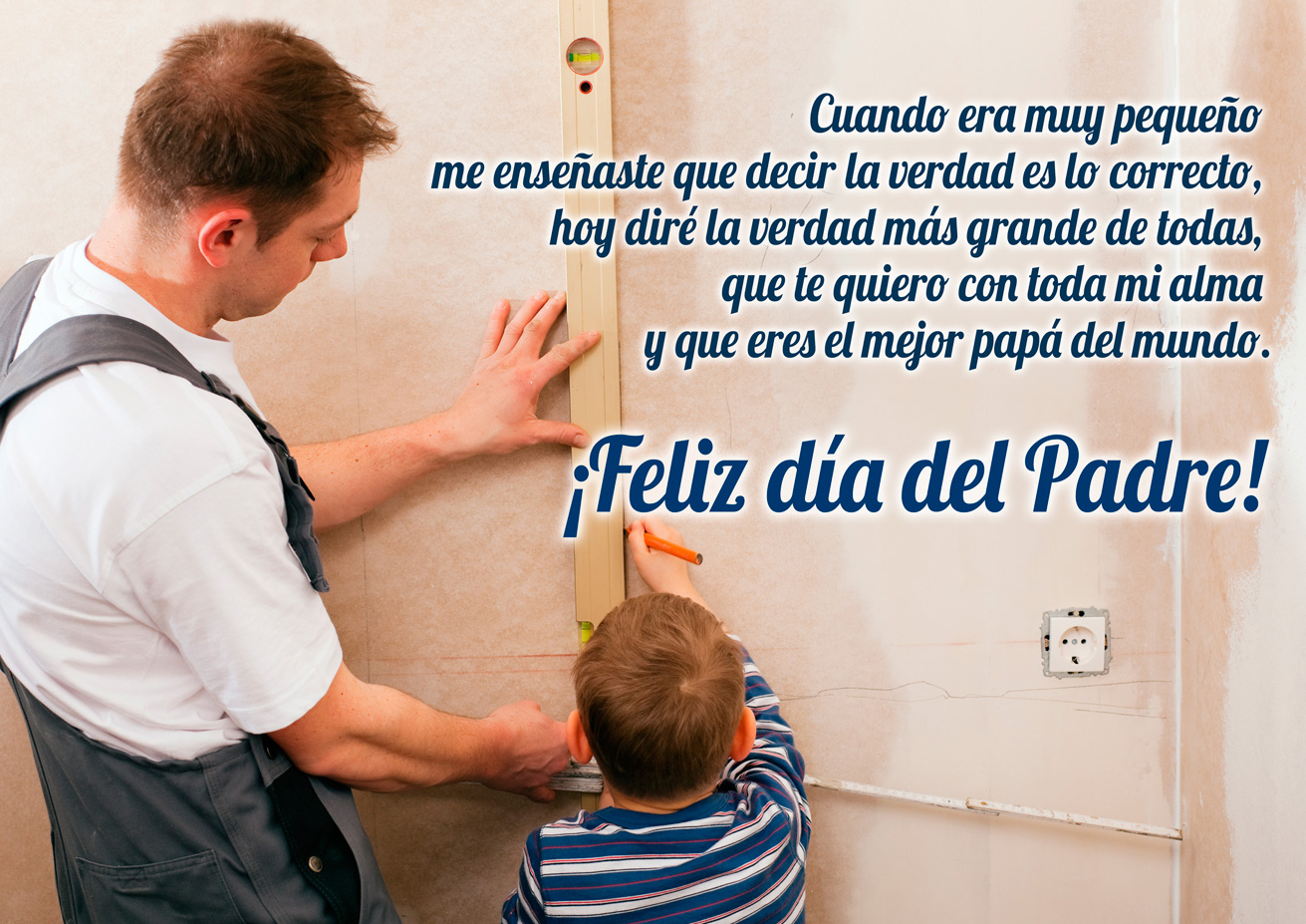Unique Wallpaper 16 Postales para el Día del Padre con Mensajes en Español
