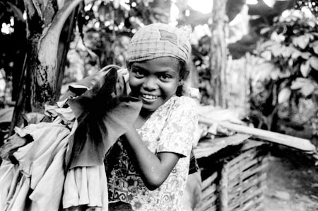 Child working in Madagascar