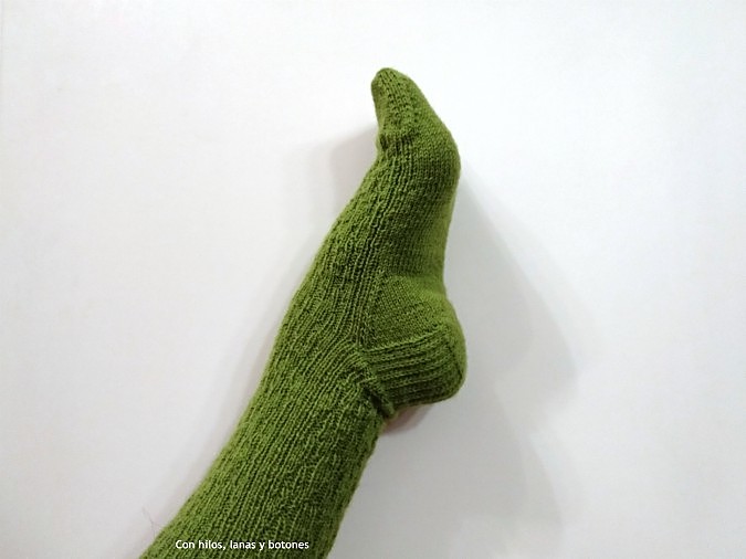 Con hilos, lanas y botones: Calcetines Corcair