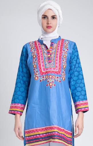 Gambar Foto Model Baju Muslim Kebaya Modern untuk Ibu 