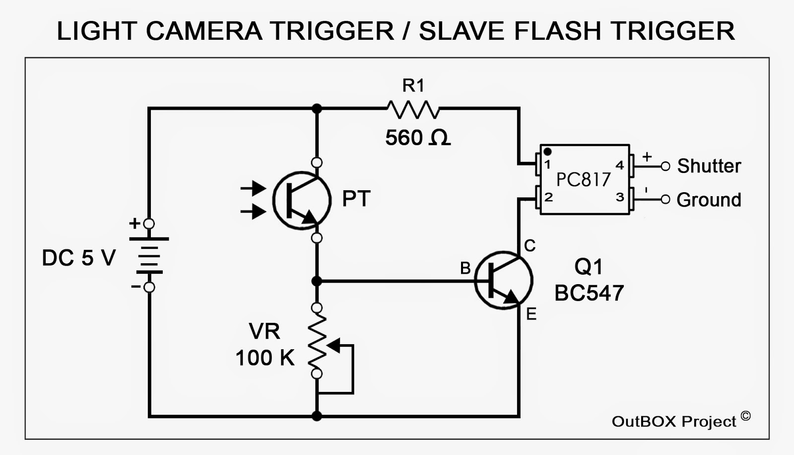 - OutBox Project: Hack Sync Flash / Light Trigger for Camera/ Slave Flash Trigger