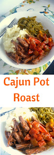 This Cajun Pot Roast is a twist on a classic but will have your mouth bursting with flavor and craving more!  Slice of Southern