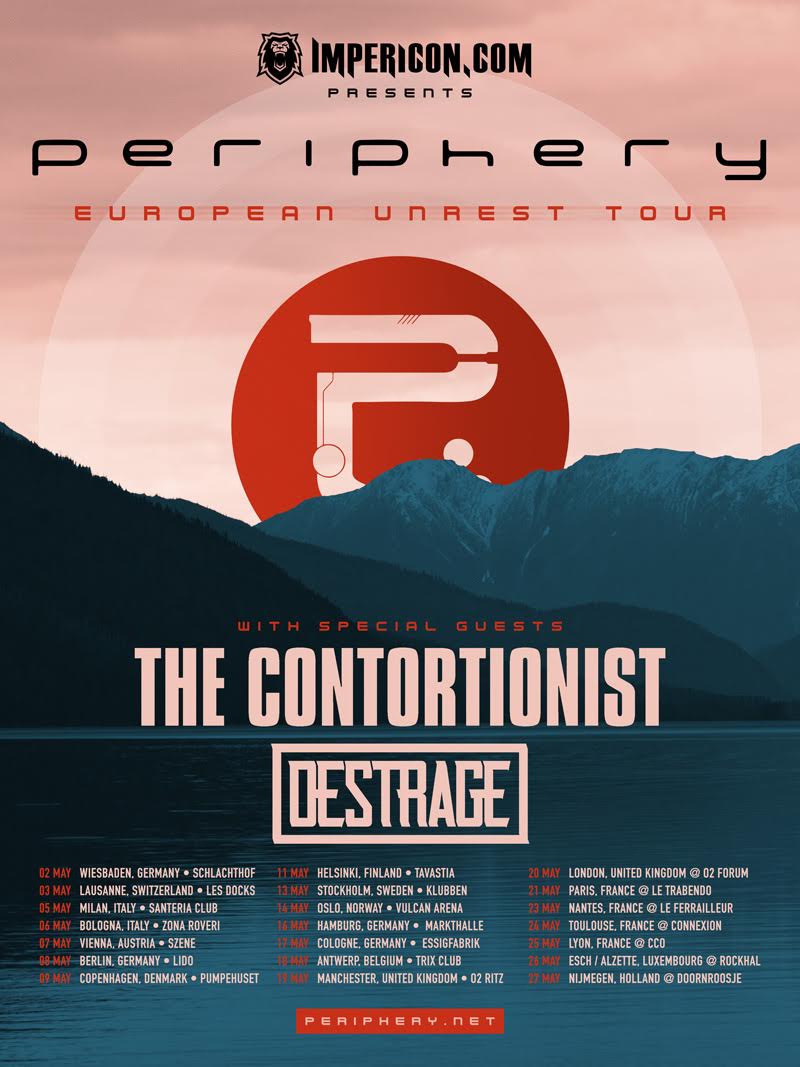 THE CONTORTIONIST quatre dates en France ! HARD ROCK ET VOUS