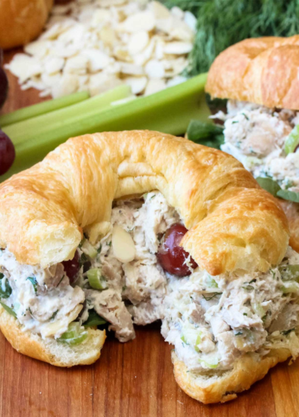 Best-Ever Chicken Salad - This Best-Ever Chicken Salad is really wonderful. Perfect for incredible chicken salad sandwiches (croissants are great!), or ton top of a lovely bed of green. Either way, you're just going to love this Best-Ever Chicken Salad! Using our Homemade Mayo recipe makes it even better!