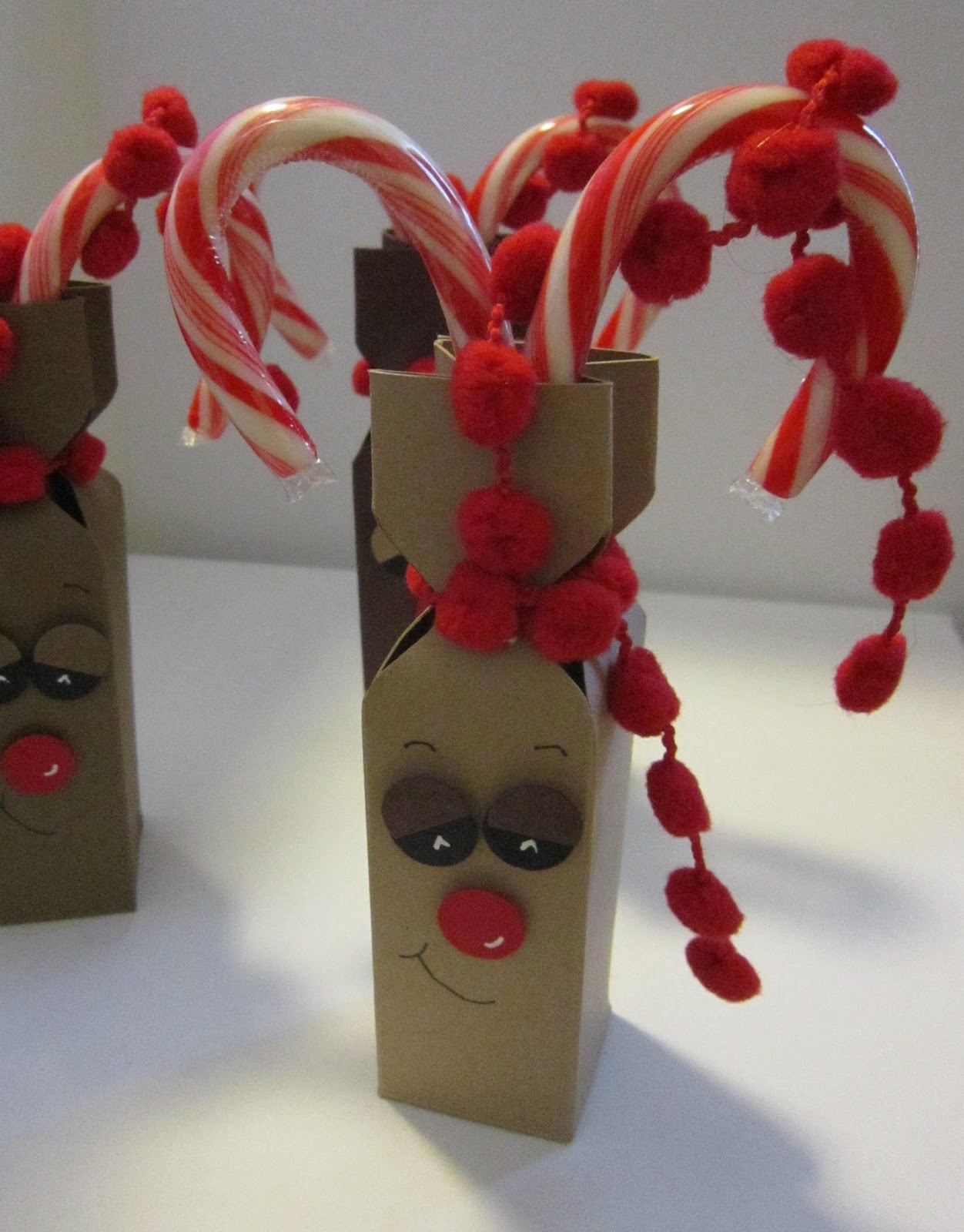 Krafting with Karen Candy Cane Reindeer Holders