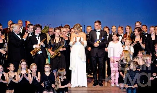 Queen Máxima attended a jubilee gala concert of the "Royal Sophia's Association" at the Efteling Theatre in Kaatsheuvel. Royal Sophia's Vereeniging