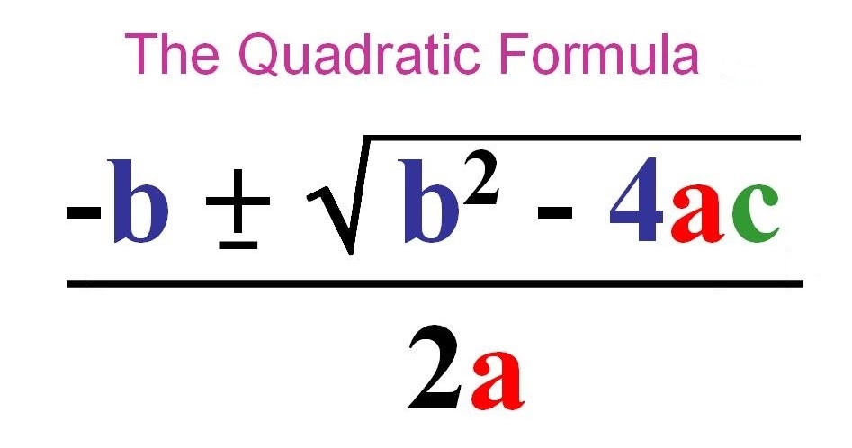 数 学 も 英 語 も 強 く な る 意 外 な 数 学 英 語 Unexpected Math English Quadratic Formula.