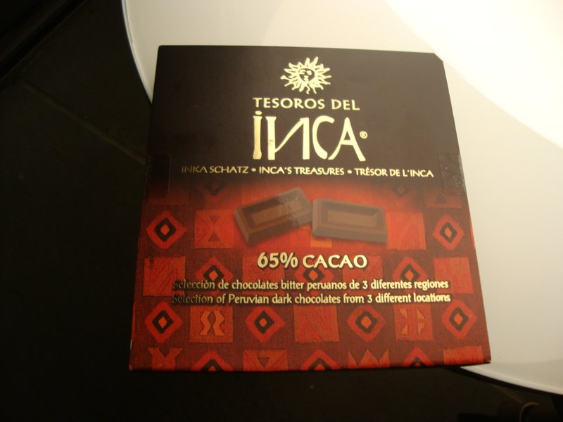 El mundo del chocolate CHOCOLATE DE PERÚ TESOROS DEL INCA