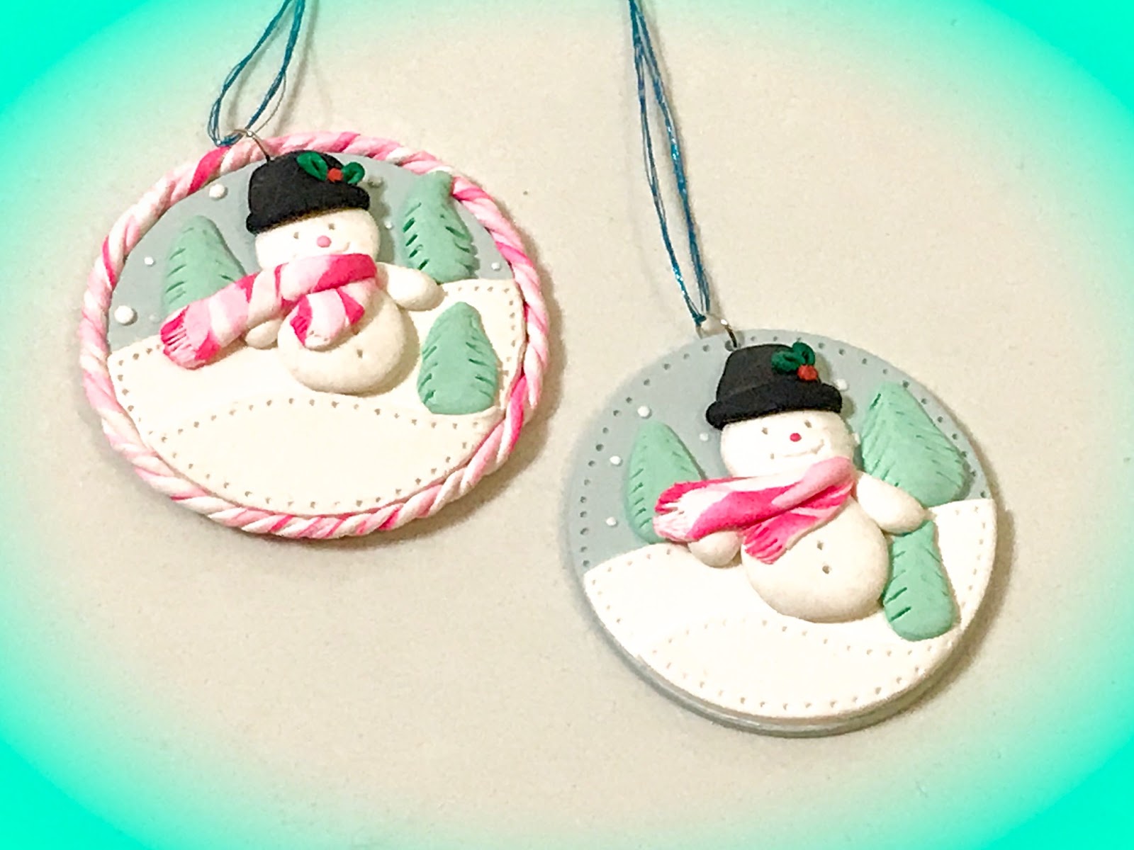 The Craft Shop Blog Polymer Clay Christmas Ornament Series #101