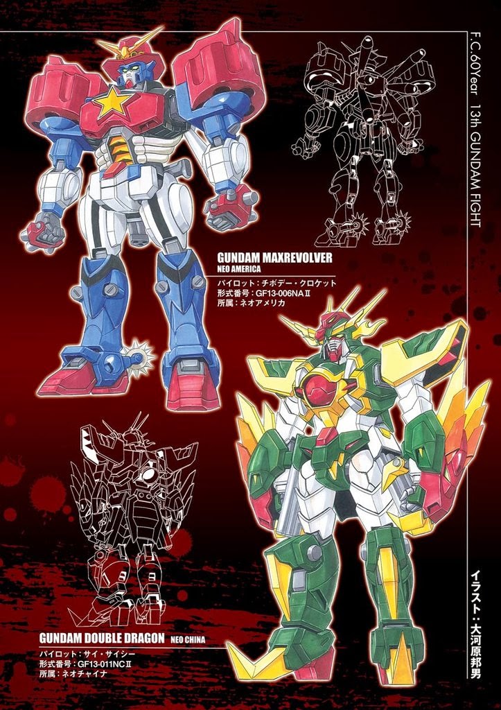 Mobile Fighter G Gundam Suits