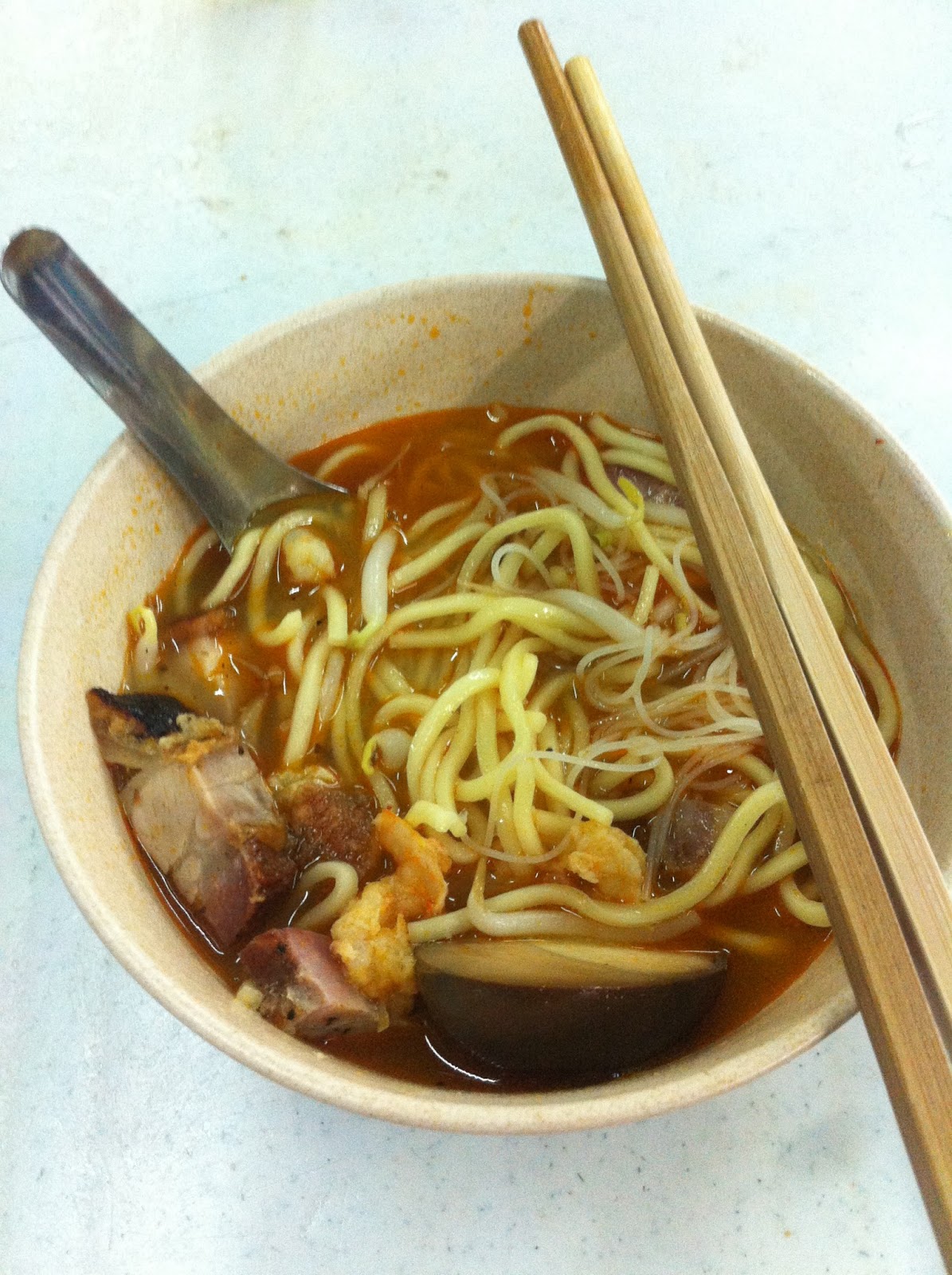 Our Journey Penang Burmah Road Hokkien Mee