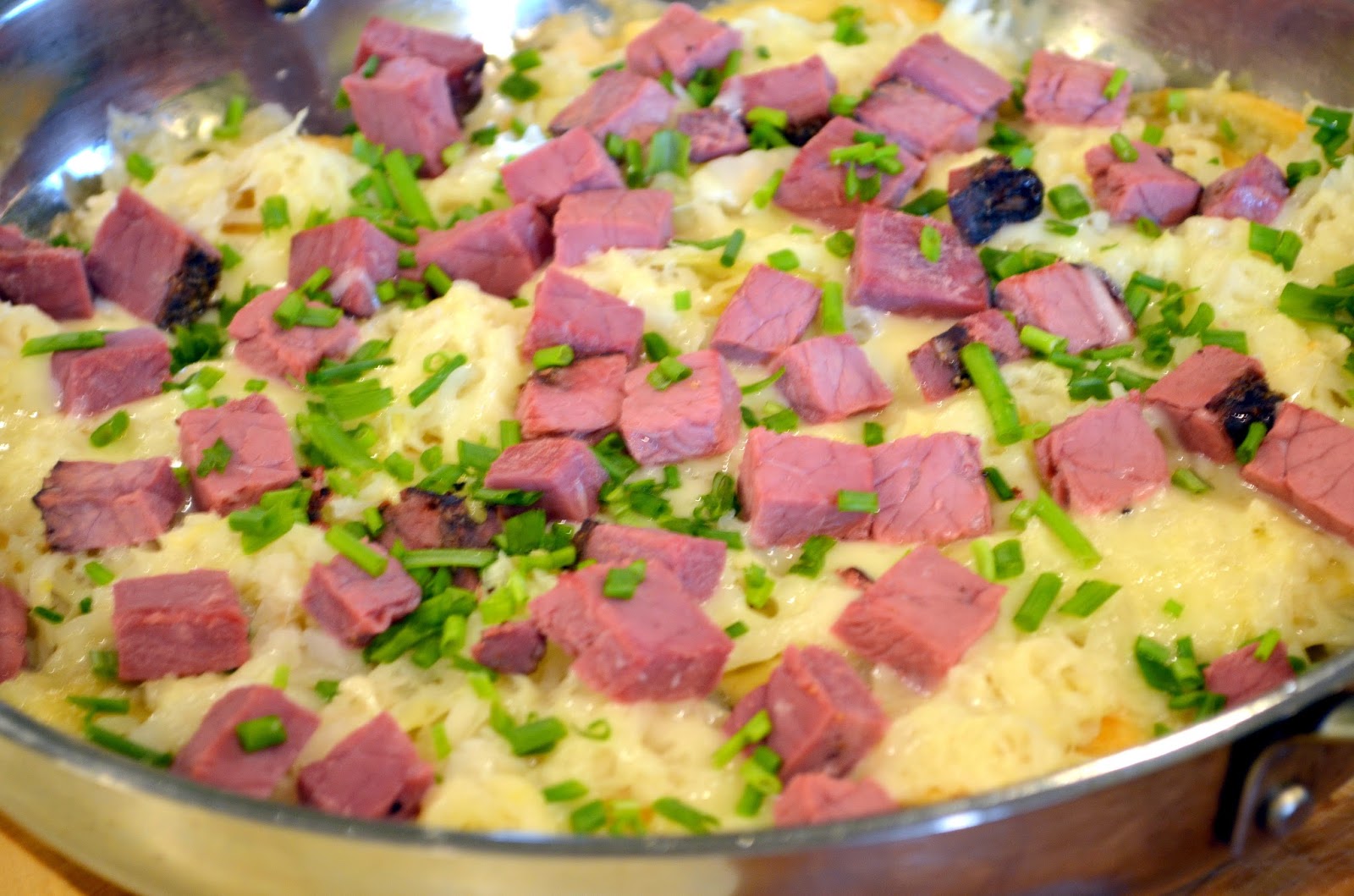 Mennonite Girls Can Cook One Skillet Pierogie Reuben