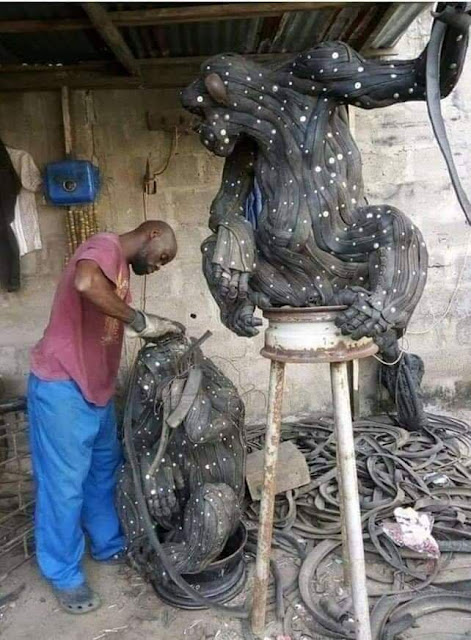 IMG 20190318 184707 This guy makes amazing works of art out of discarded tires