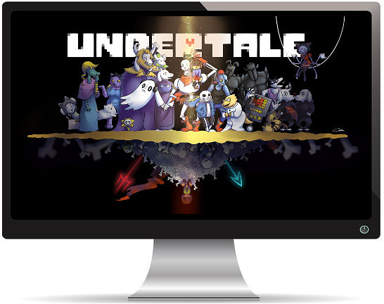 Undertale Titre - Fond d'écran en Ultra HD 4K 2160p
