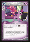 My Little Pony Princess Twilight Sparkle, Cutie Mark Researcher Defenders of Equestria CCG Card