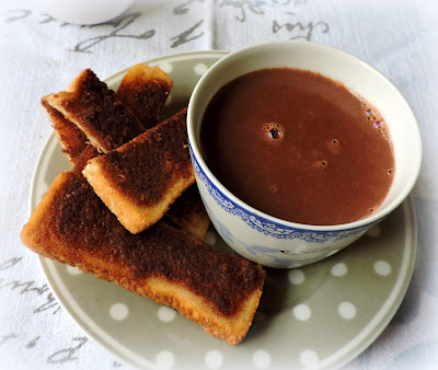 Hot Chocolate & Cinnamon Toast