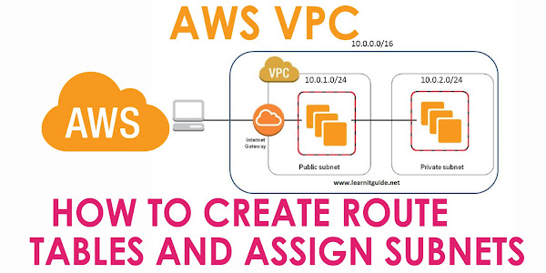 AWS VPC - Create Route Tables and Assign Subnets in AWS