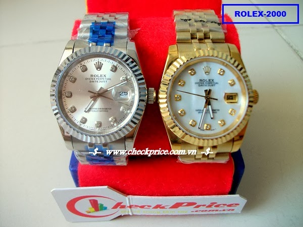 Đồng hồ đeo tay nam, đồng hồ đeo tay nữ, đồng hồ đeo tay thời trang Rolex+2000