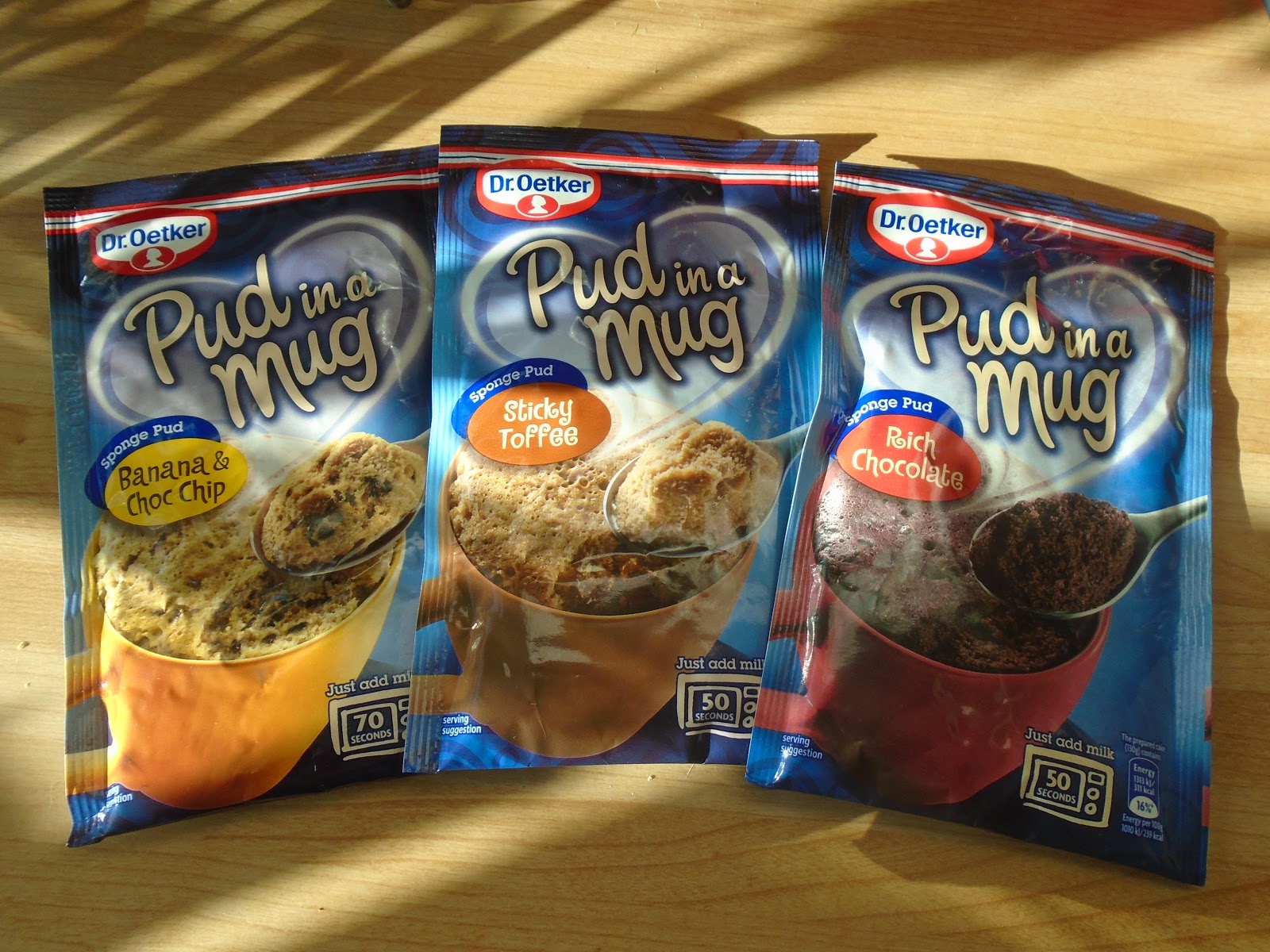 Proper Pudding Made Easy with Dr Oetker Pud in a Mug