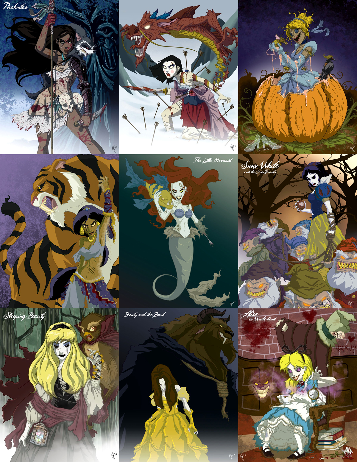 Simply Jhaycee: Disney Fairy Tales ... Twisted
