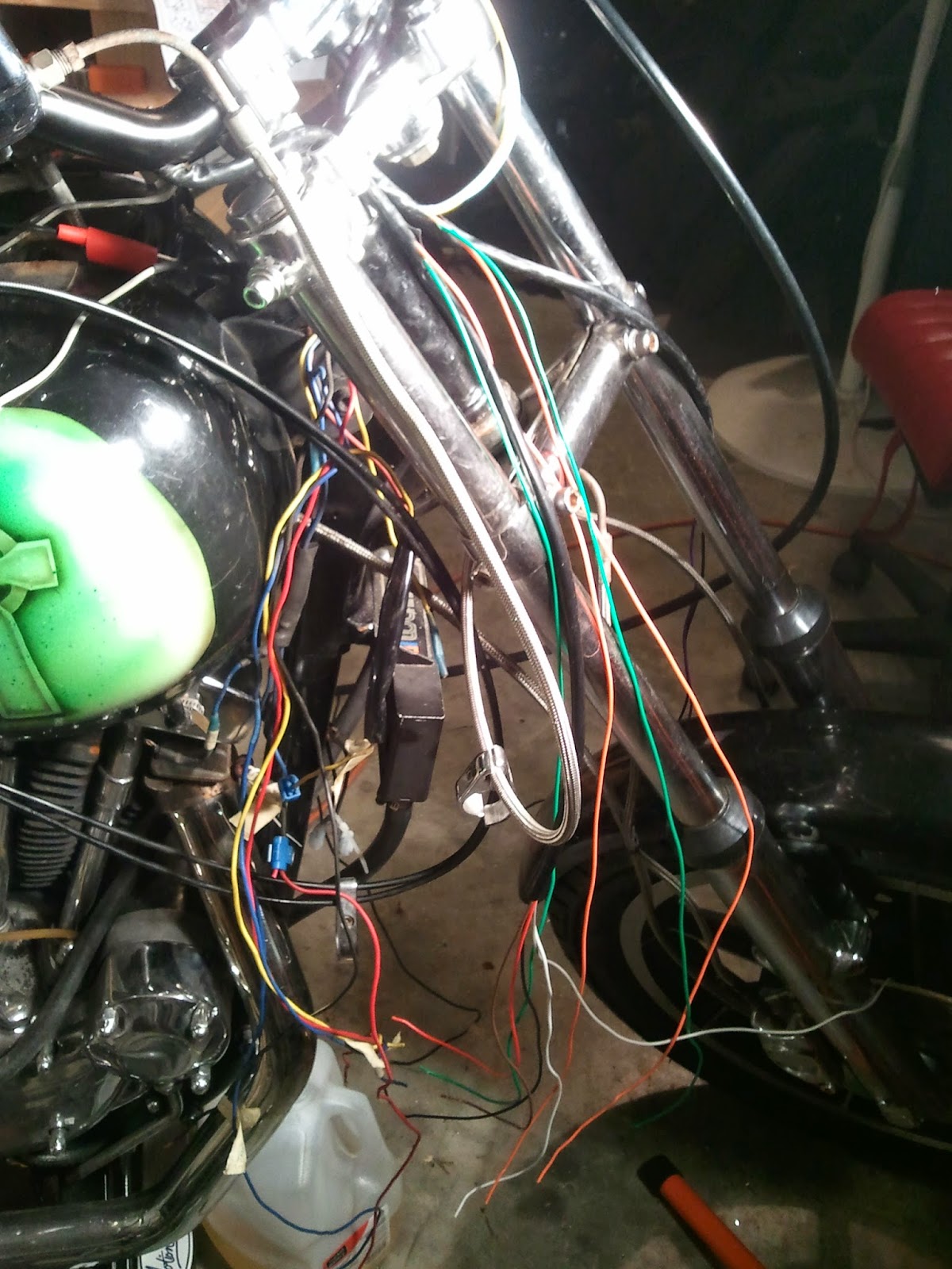 The Inebriated Engineer: 1978 XLCH Wiring PART 2 of