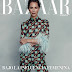 SUPER MODEL CHRISTY TURLINGTON COVERS HARPER'S BAZAAR SPAIN EDITION