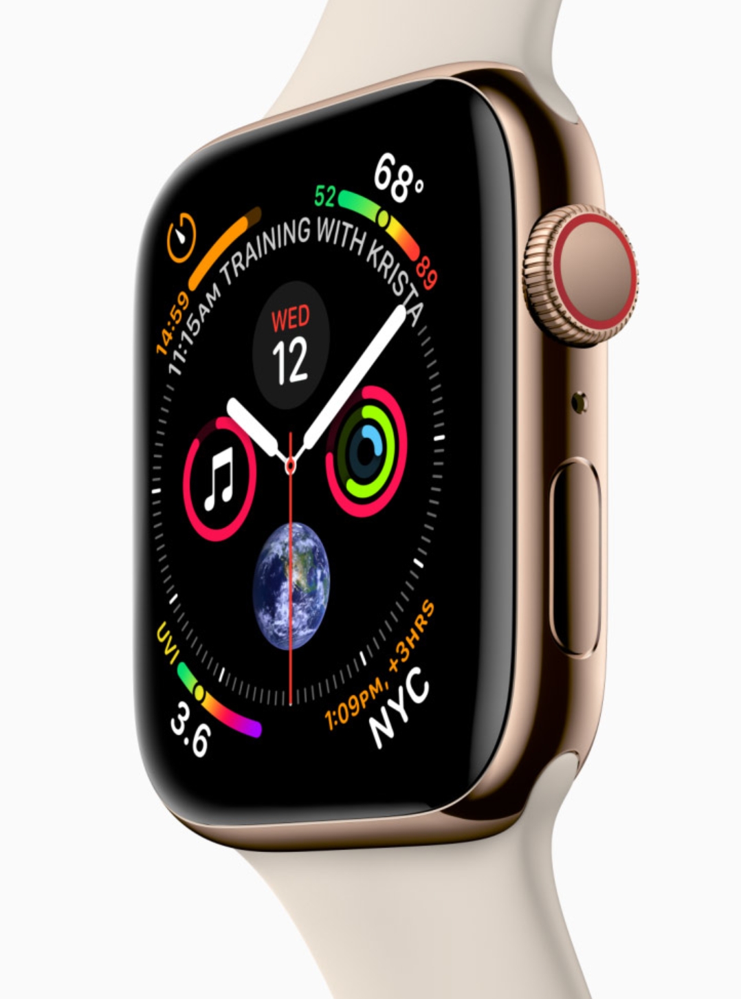 apple watch series 4 second