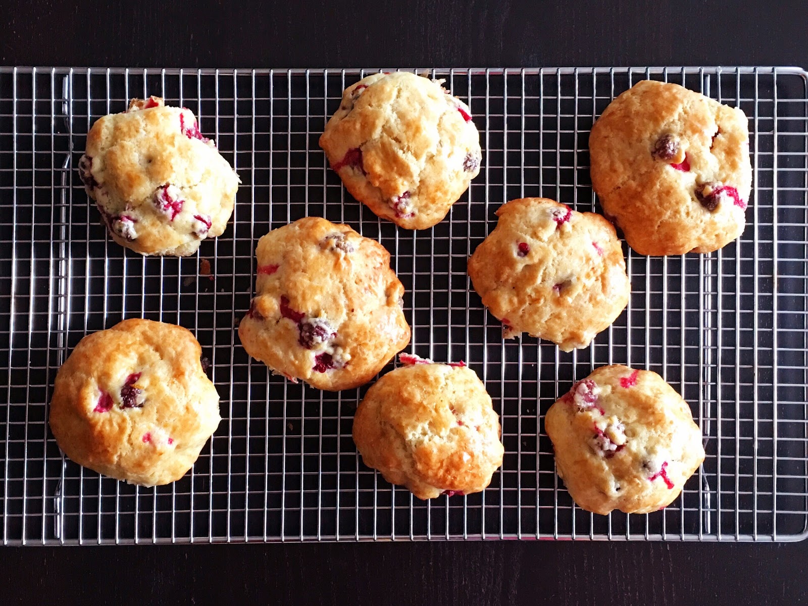 Fueling With Flavour Cranberry Orange Marmalade Scones